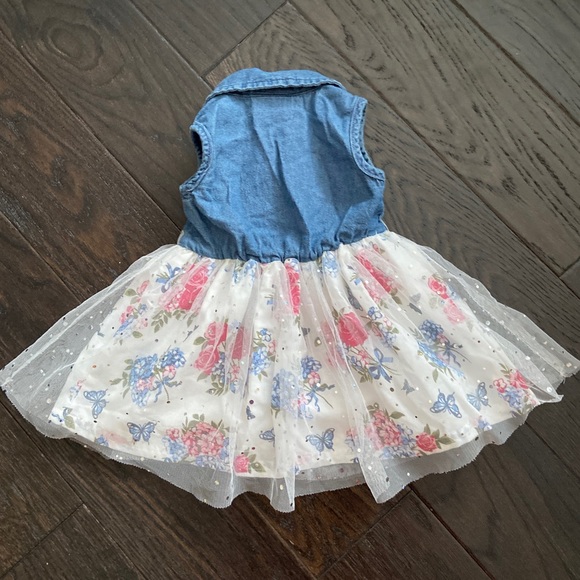 👗 Little girls tulle dress size 12M - Picture 2 of 2
